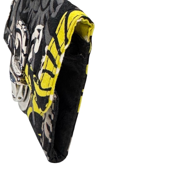 Vera Bradley Baroque Quick Swipe ID Wallet Key Ring Floral - Picture 4 of 10